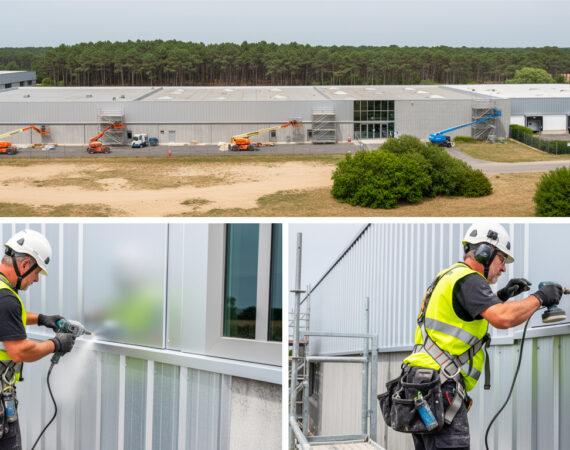 expert en rénovation de bardages métalliques dans les landes, redonnez vie à vos façades grâce à nos solutions durables et esthétiques pour protéger et embellir votre bâtiment.