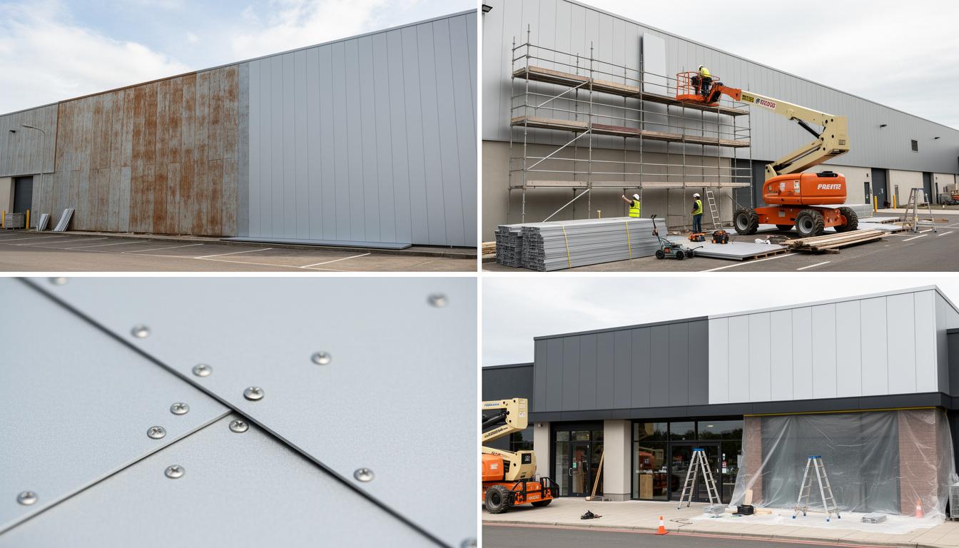 rénovez efficacement vos bardages métalliques extérieurs grâce à rénovation bardages de france, spécialiste en rénovation pour une protection durable et un rendu esthétique impeccable.