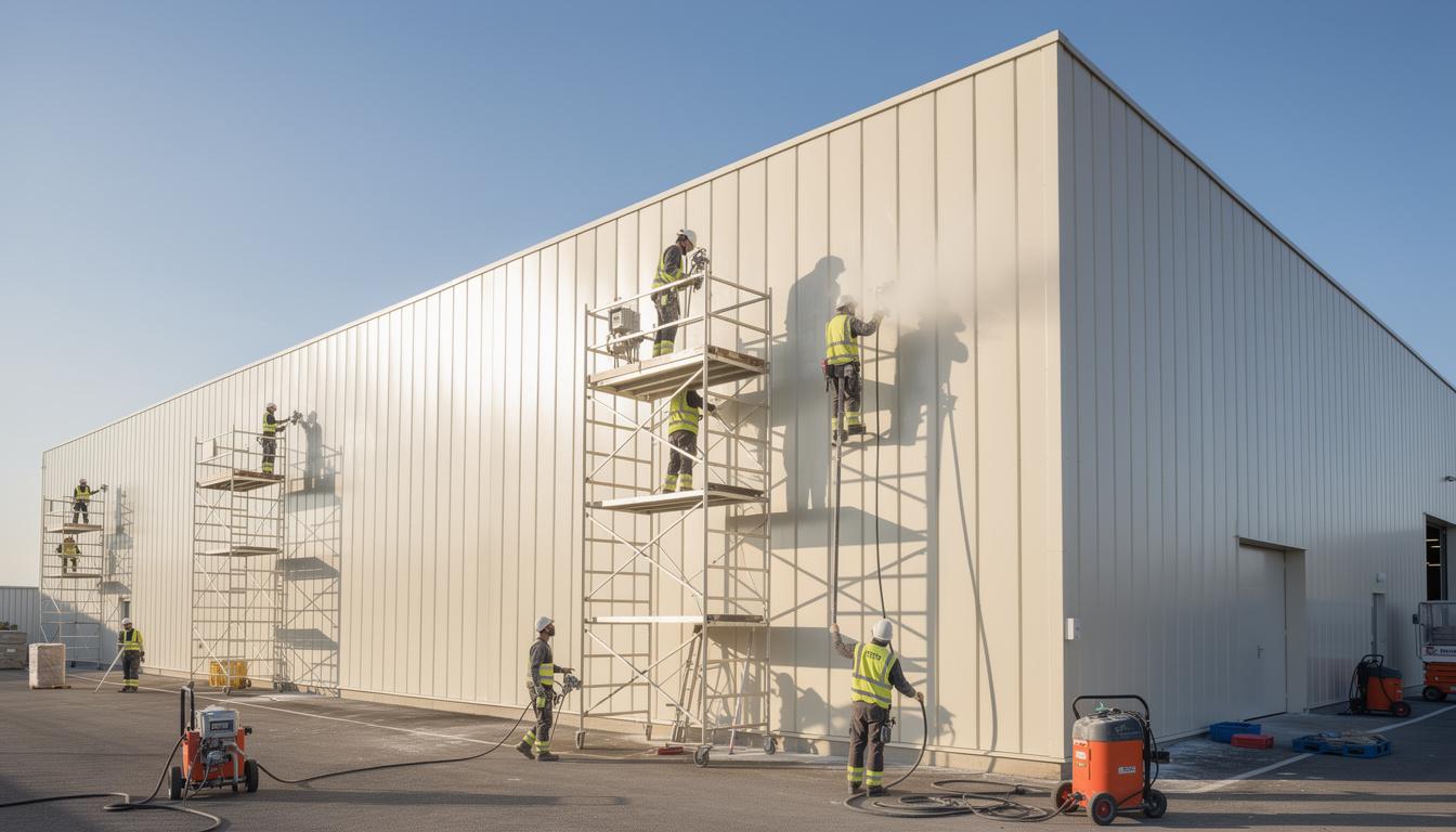 découvrez les types de peinture idéaux pour assurer la performance et la durabilité de votre bardage métallique en 2026, en tenant compte des dernières innovations et normes.